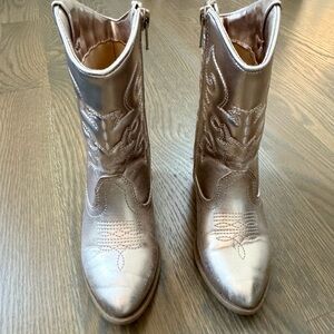 Tucker + Tate Gold Cowboy Boots